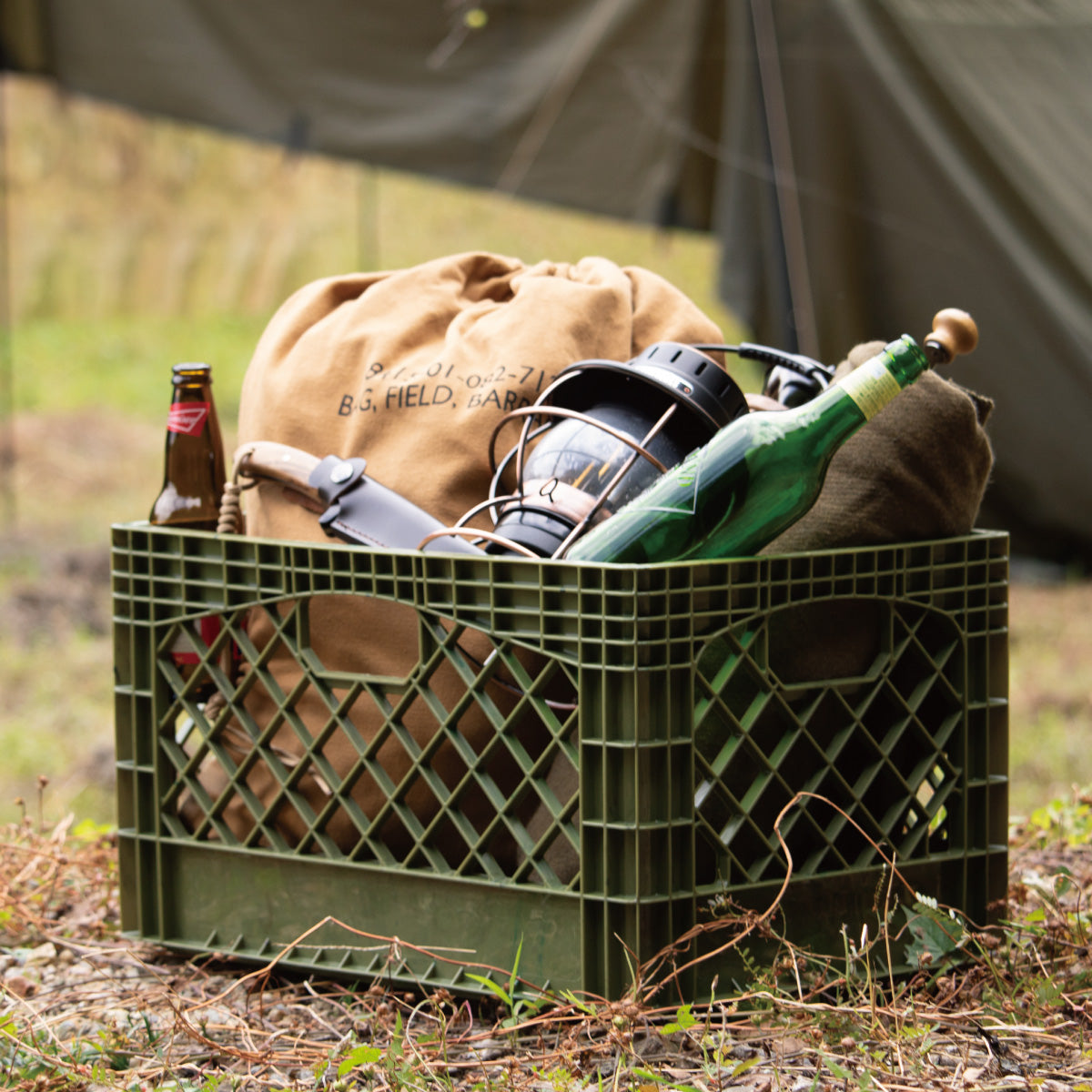 US MILK CRATE